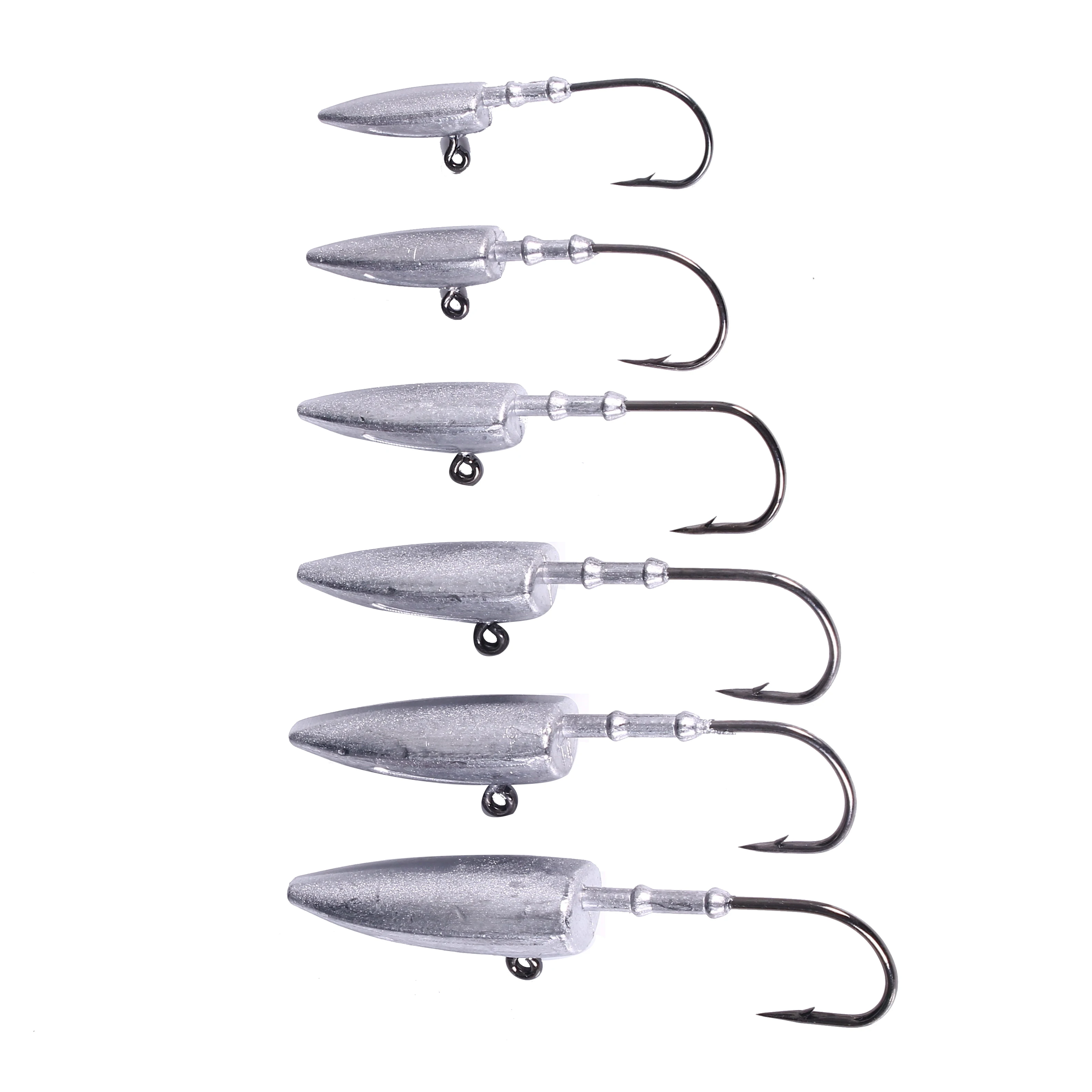 HENGJIA Cabeza de Plomo Swimbait – Jig Head Pesca Marina - imagen 3