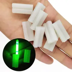 Clip luminoso para punta de caña nocturna, soporte LED de luz