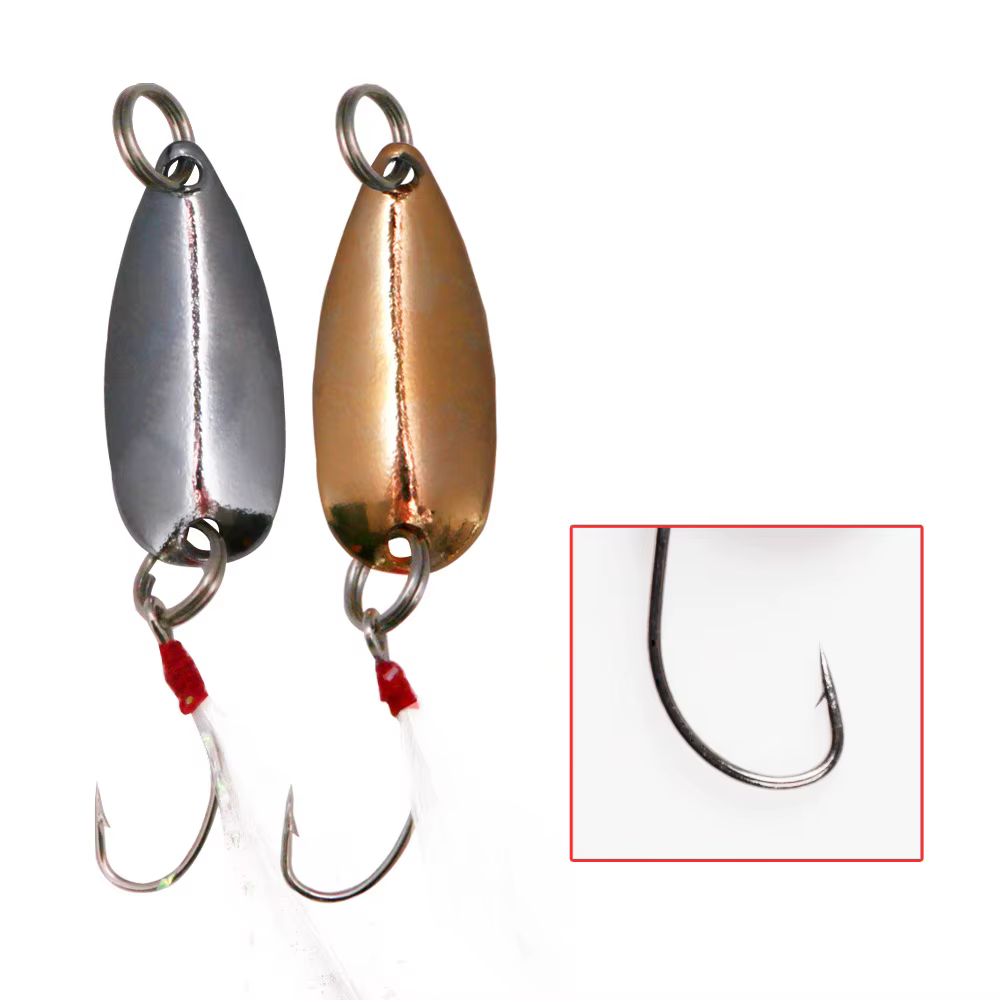 Set de Señuelos Wobbler y Cucharilla para Trucha y Carpa - imagen 3