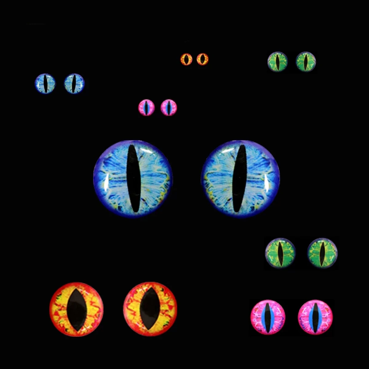 Ejemplo de cebos montados en señal de pesca