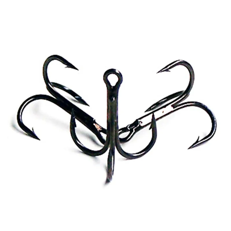 Anzuelos Triples FISHINAPOT de Acero al Carbono Ultra Afilados - imagen 2