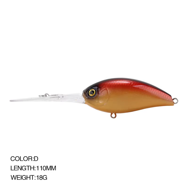 Crankbait flotante de profundidad para lubina y perca - imagen 2