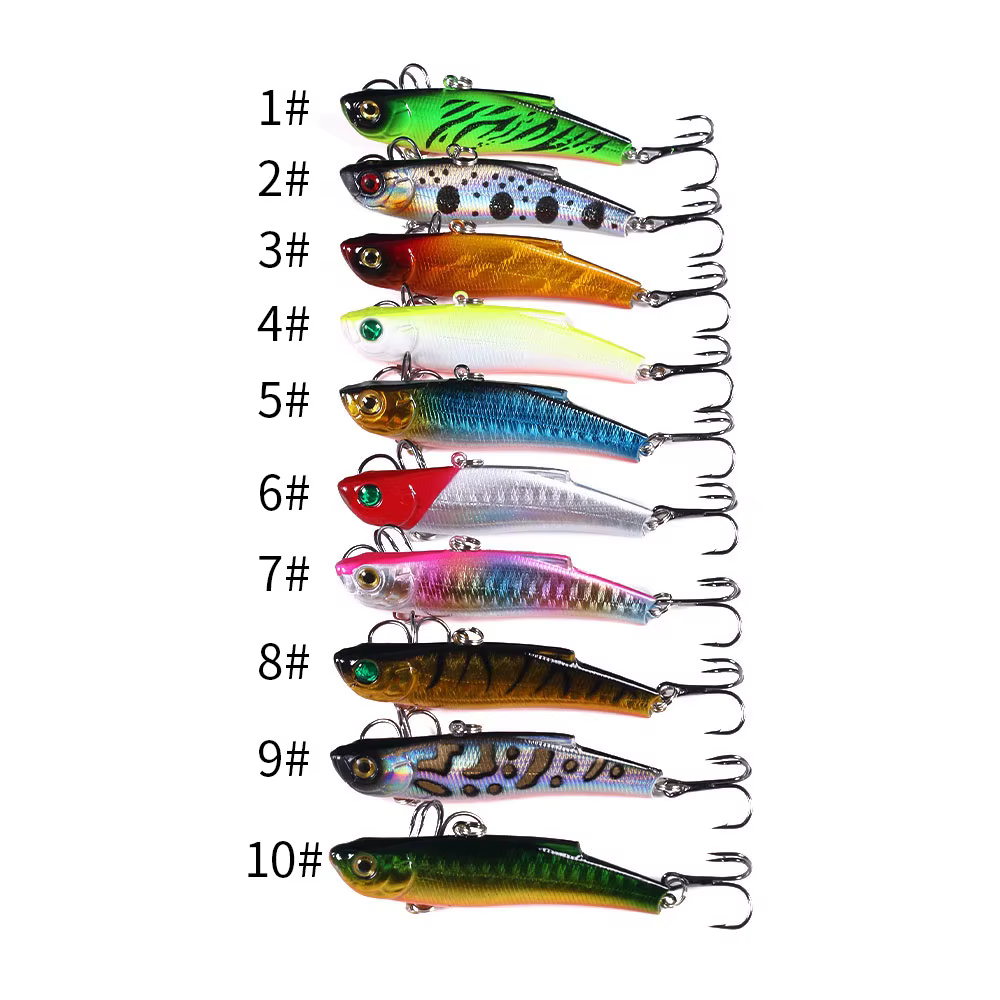 Señuelo VIB Artificial - Hundido y Giratorio para Pesca de Mar Invierno - imagen 3