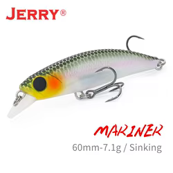 Jerry Mariner Crank Wobblers señuelo lubina buceo profundo