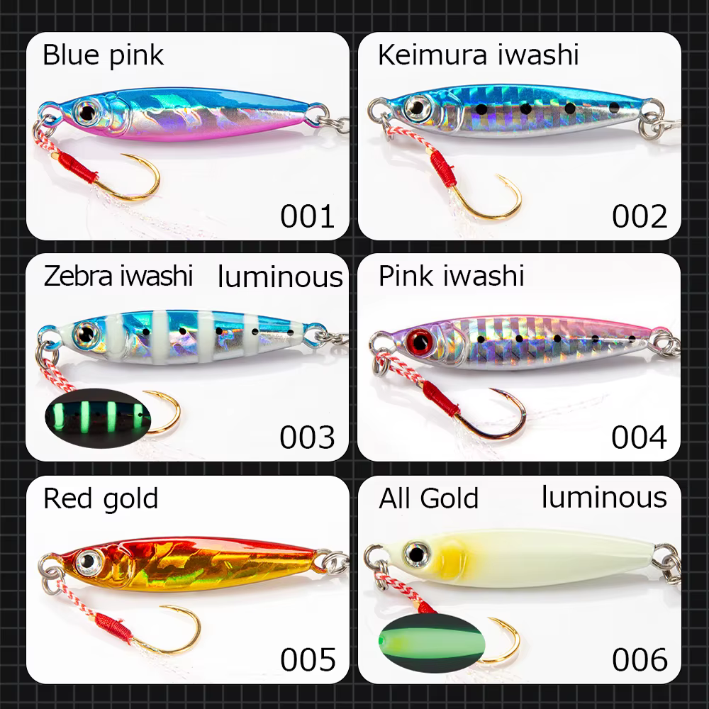 Cuchara Jigging Hunthouse para Pesca Alto Mar Lubina - imagen 5