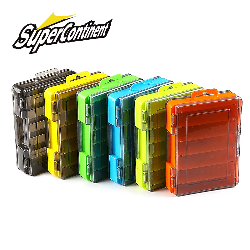 Caja de Aparejos de Pesca Doble Cara Supercontinente - imagen 4