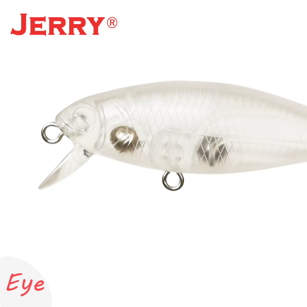 Jerry Elegance 5cm – Cuerpo Minnow blank sin pintar - imagen 5