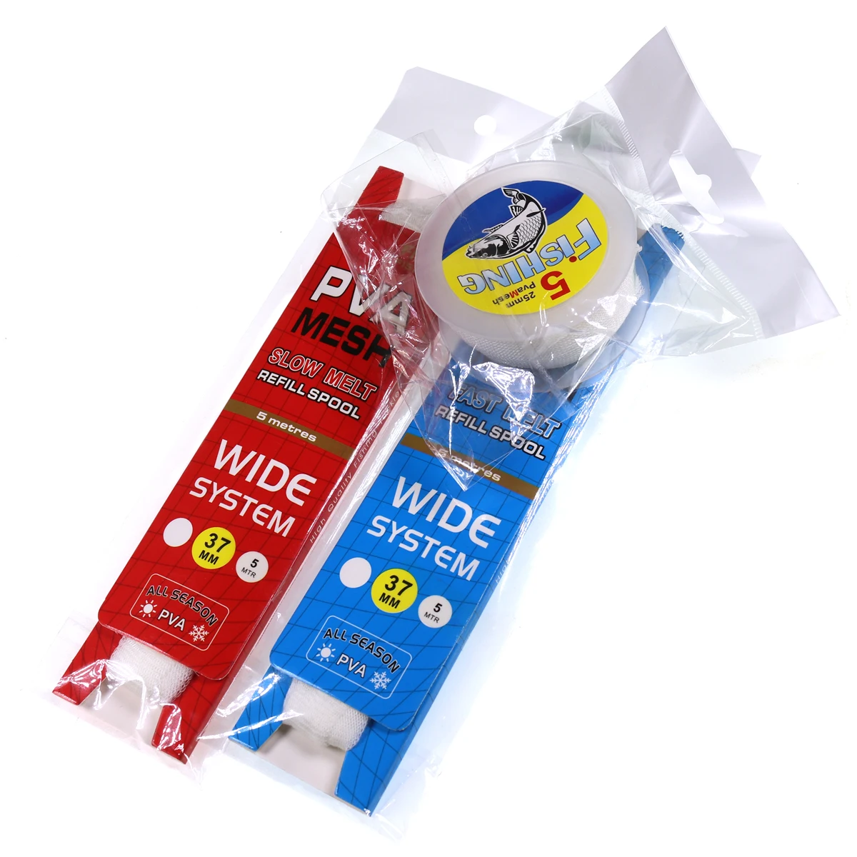 Malla PVA azul para disolución rápida