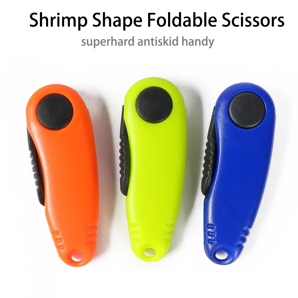 tijeras plegables en forma de camarón