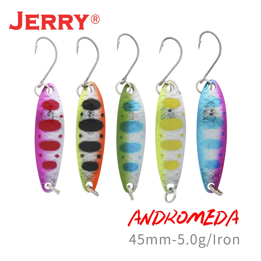 Cucharas aleteadas Jerry Andromeda – Pesca fondo invierno