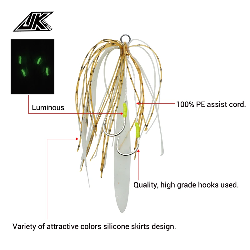 Faldas de silicona MHT Madai para Spinnerbait compactas - imagen 2