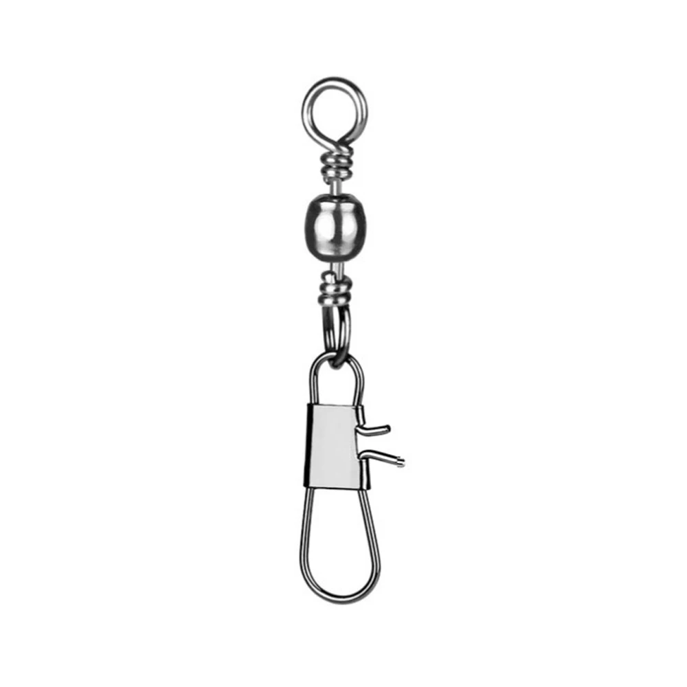 Conector giratorio de acero inoxidable para señuelos con broche - imagen 5