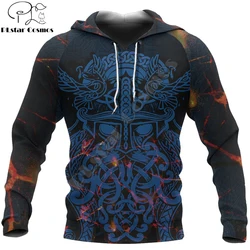 Sudadera con capucha Vikinga Odin 3D estampado