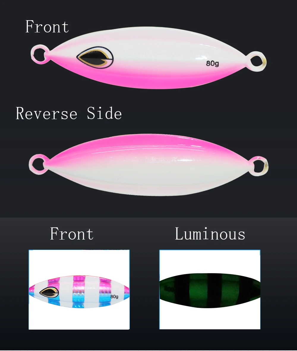 Señuelo de plomo JEKEKU para jigging lento