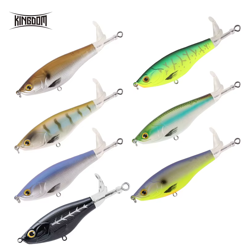 Kingdom Señuelos de pesca con hélice - cebo duro, cola giratoria - imagen 5