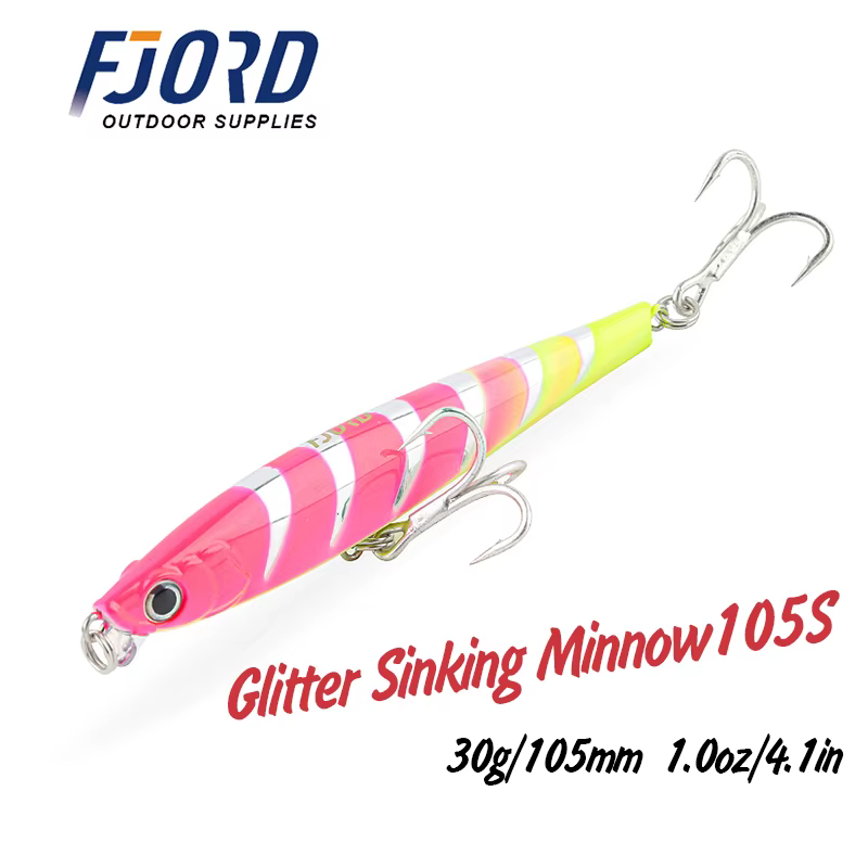 Fjord 105mm Crankbait 30g hundido para Pike - imagen 2