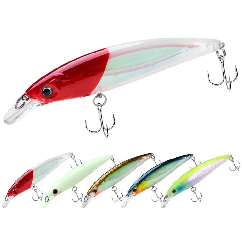 Señuelo Wobbler Minnow con ojos 3D para lucio y depredadores - imagen 3