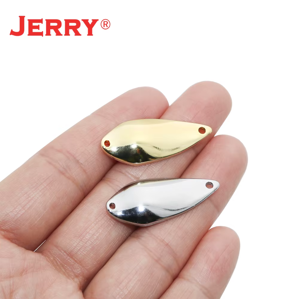 Jerry Ares Cuchara Trucha Giratoria Micro Metal Sin Pintar - imagen 4