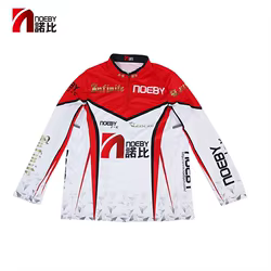 Noeby Camisa de pesca manga larga – secado rápido anti-fricción