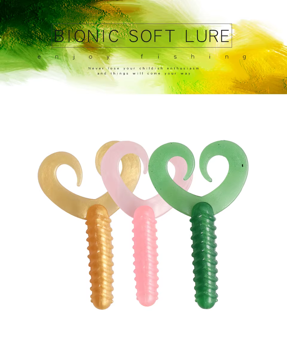 Detalles del señuelo multicolor