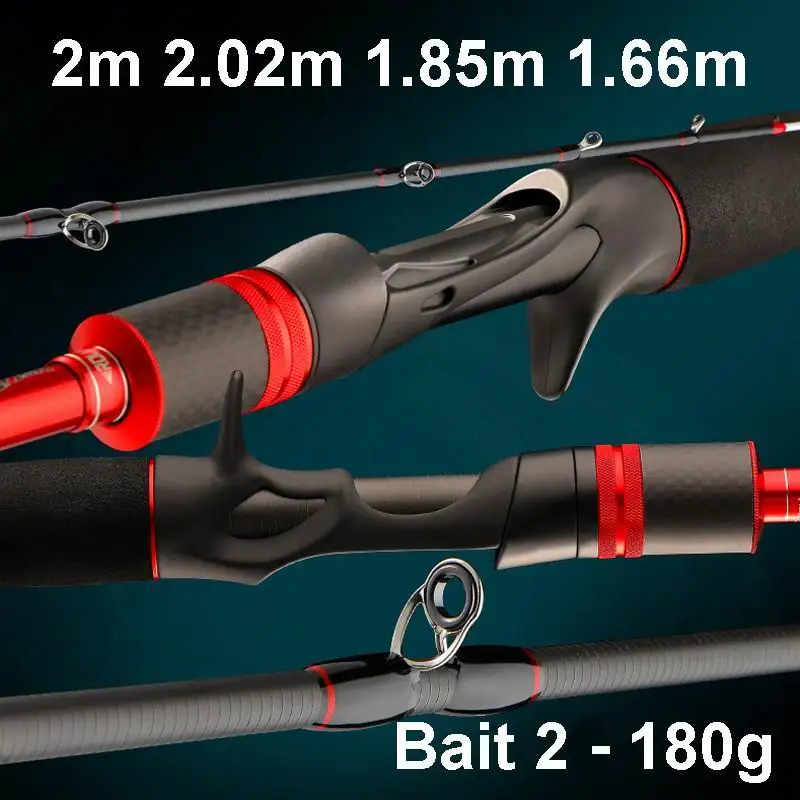 Caña Spinning ZZ68 SKIPPER – Punta Sólida Luminosa para Pescadores