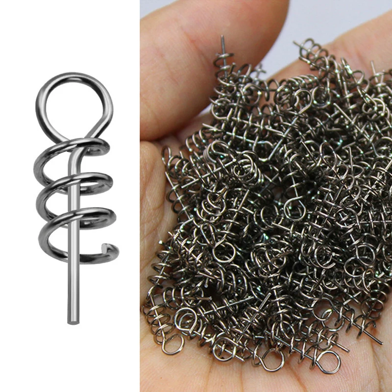 Pasador Locking Swivel para Señuelo Blando – Acero Inoxidable - imagen 4