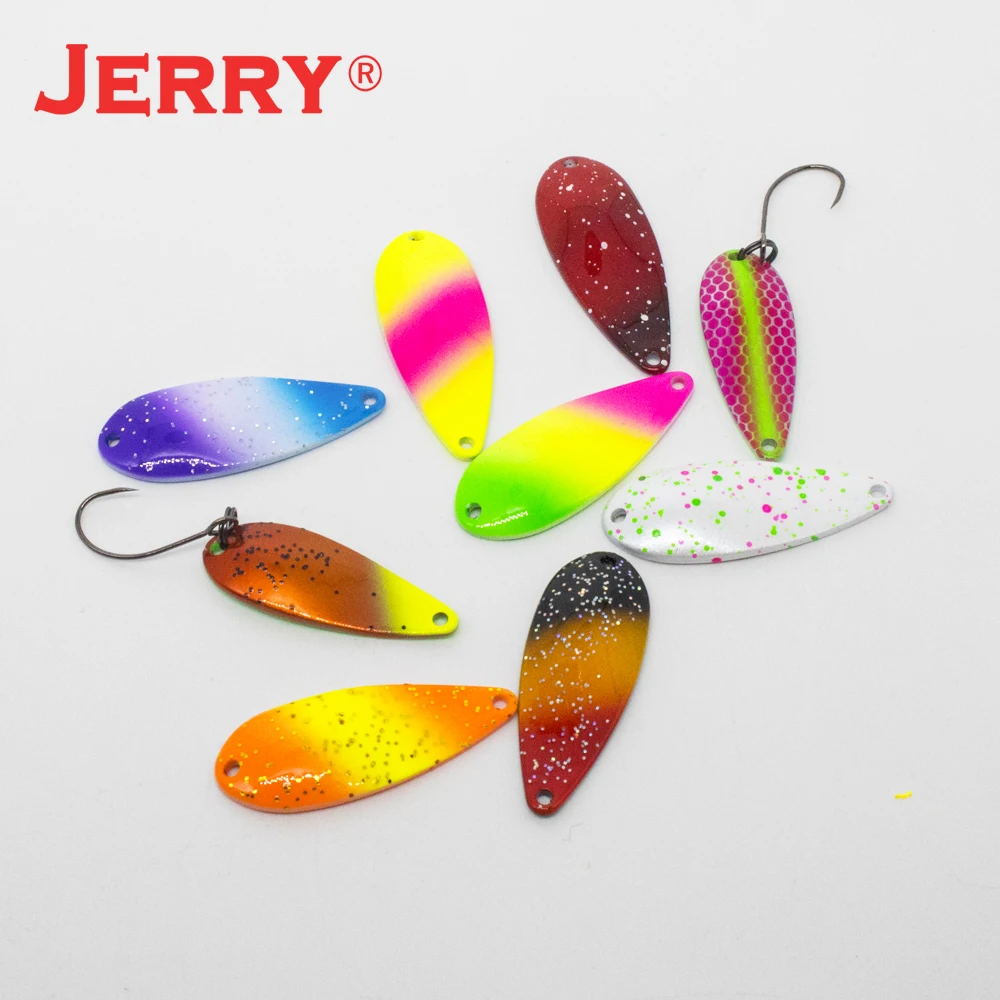 Jerry ShengYu señuelo cuchara micro UV trucha perca - imagen 4