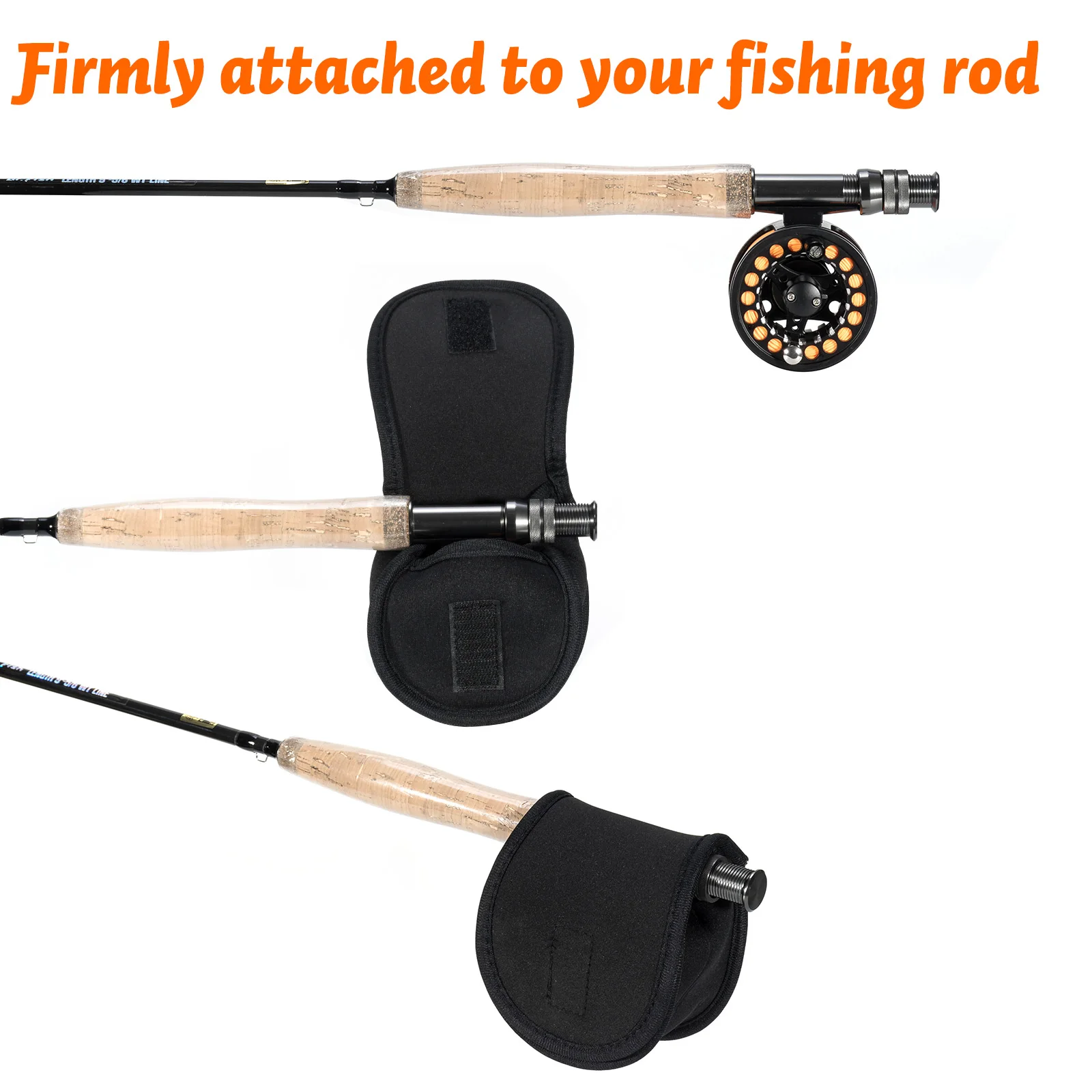 Carrete de pesca con mosca: bolsa protectora resistente – Baitcasting