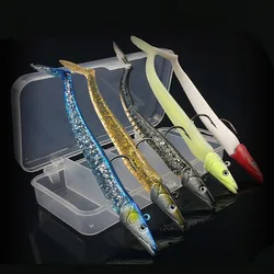 Señuelos blandos con cabeza de jig para lubina – 11cm 22g