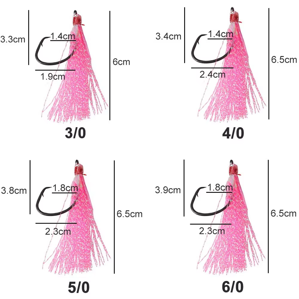 Rigs Flasher con Barrel Swivel y Cuenta Luminiscente