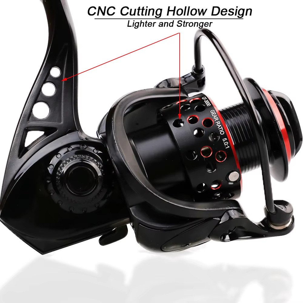 Carrete giratorio Dorisea CF2000 – 8 kg para surfcasting y jigging - imagen 2