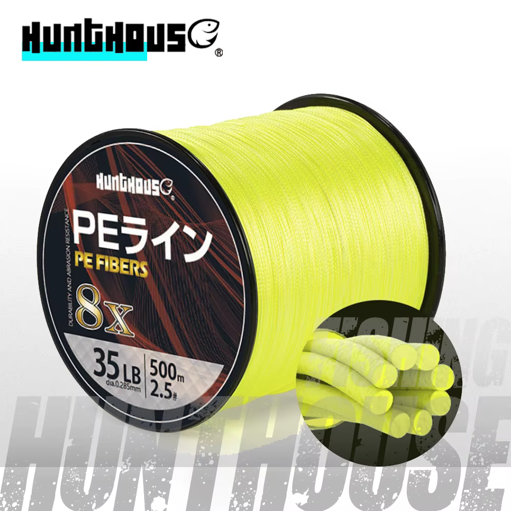 Hunthouse Línea Trenzada 8 Hebras PE - Alta Resistencia - Pesca - imagen 4