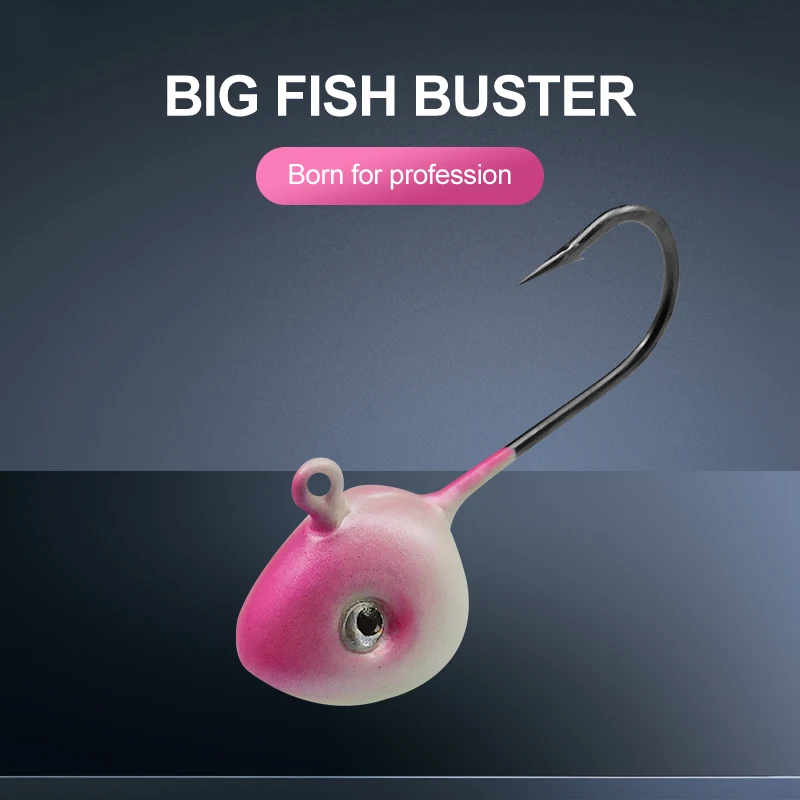 Anzuelos Jig Head ESFISHING – para vinilo de pesca deportiva - imagen 2