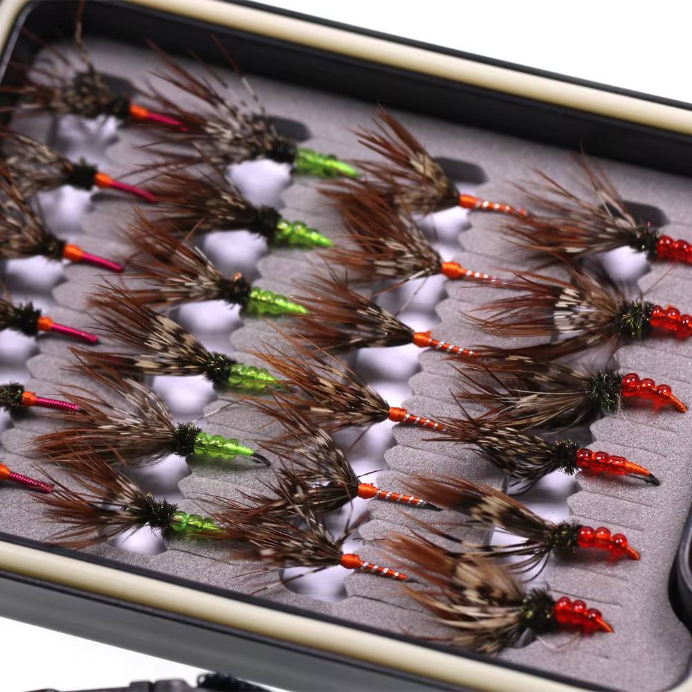 Moscas Kebari Bimoo para Trucha – Secas agua dulce Tenkara - imagen 3