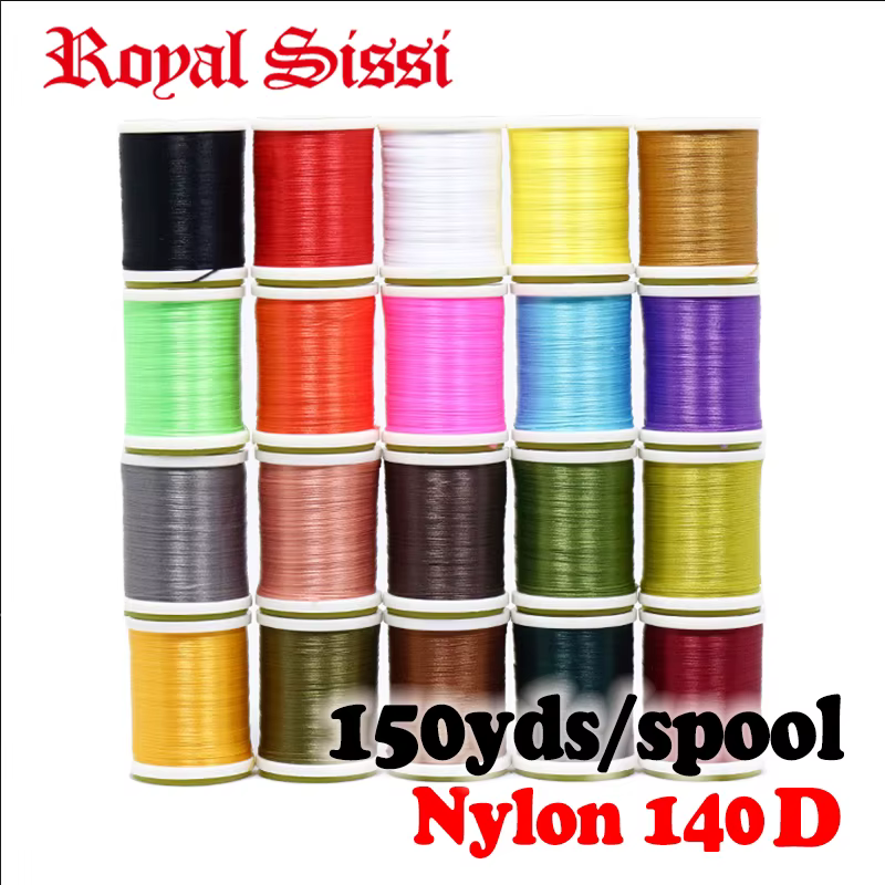 Royal Sissi hilo nailon para atar moscas mosca húmeda ninfa - imagen 2