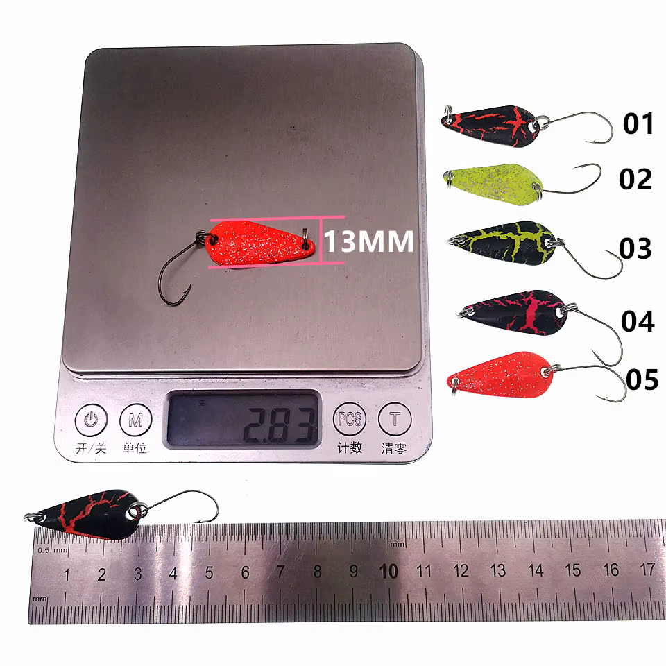 Cucharas de pesca – Kit señuelos ligeros alta calidad