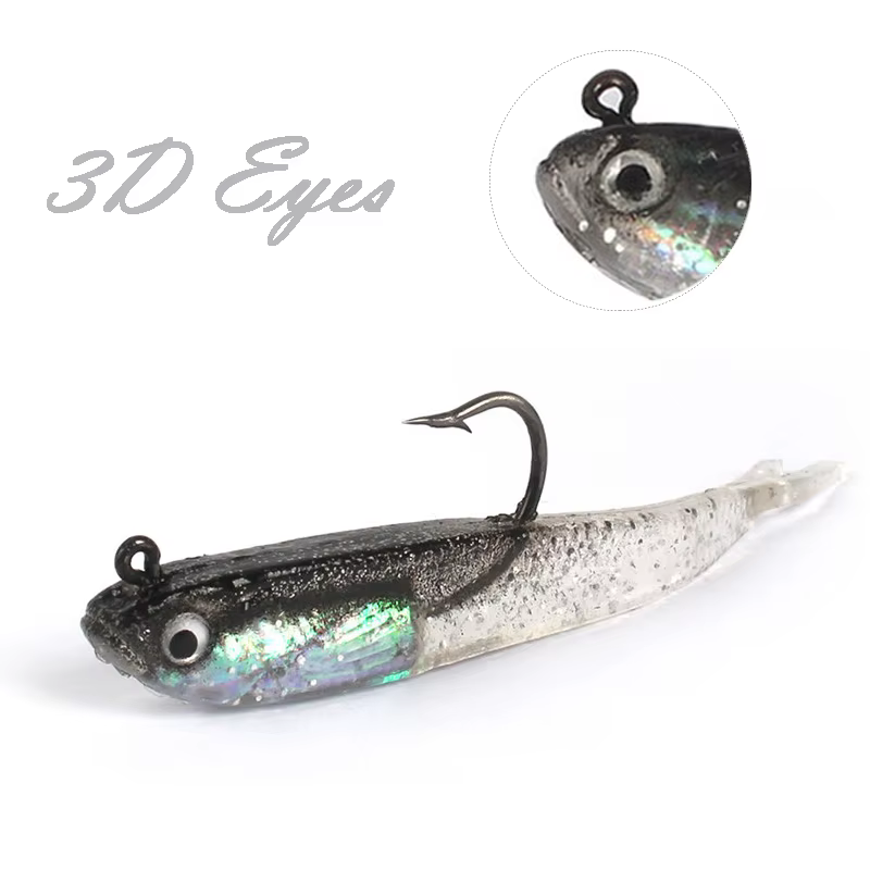 Señuelo blando wobbler de silicona – Flexible para pesca deportiva