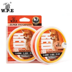 Hilo Nailon W.P.E Redfox 300-1000m – 0.28-0.40mm