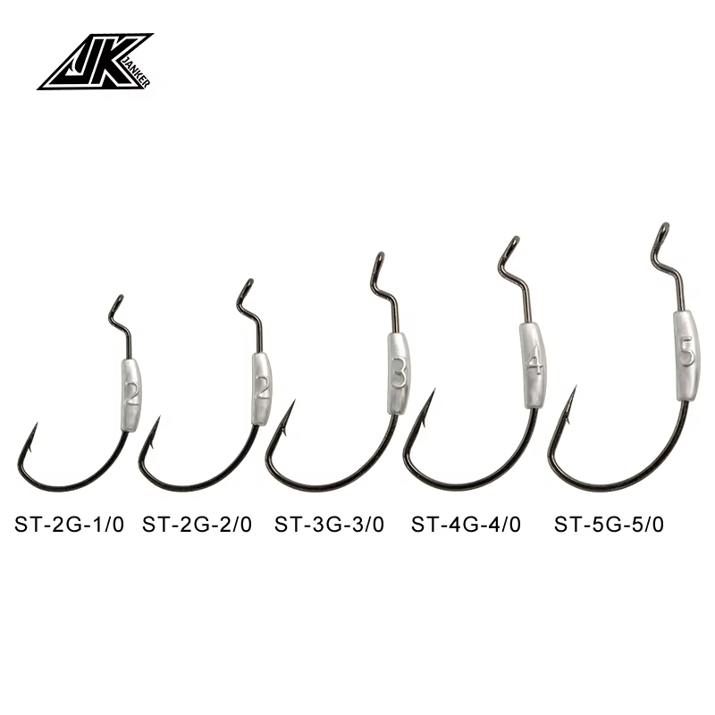 Jig Head JK ST Strong 2-5g – Cebo vinilo agua salada - imagen 5