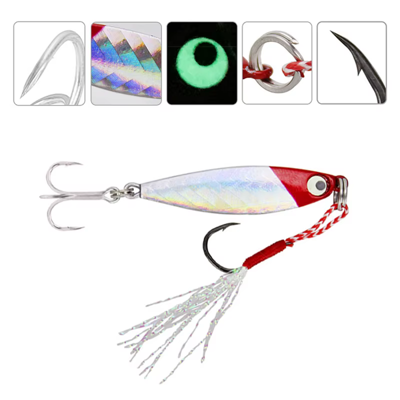 Spinner Spoon Metal Light 7g-20g – Señuelo para lubina y lucio - imagen 4