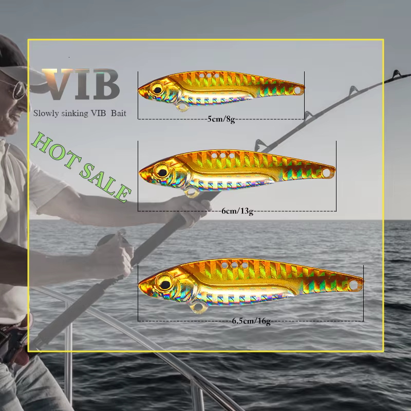 Señuelo Vibrante Jig Metal para Lubina – Tiro Largo - imagen 4