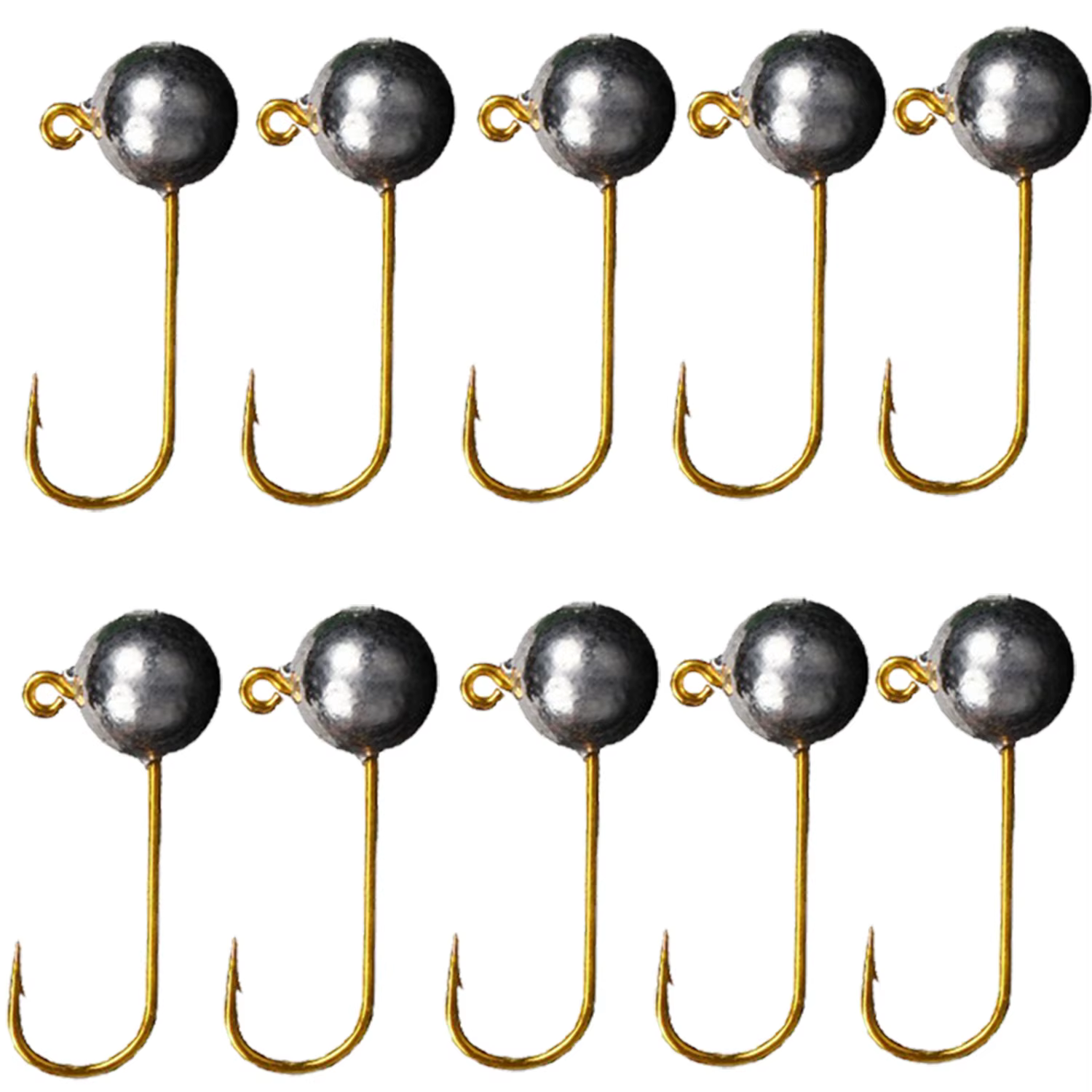 Cabezas Jig Micro para pesca en hielo 1-5g - imagen 3