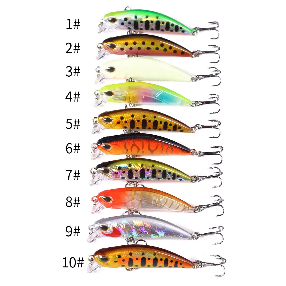 Señuelo jerkbait negro 5.8 cm