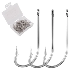 Jig Head blanco con púas para pesca en agua salada
