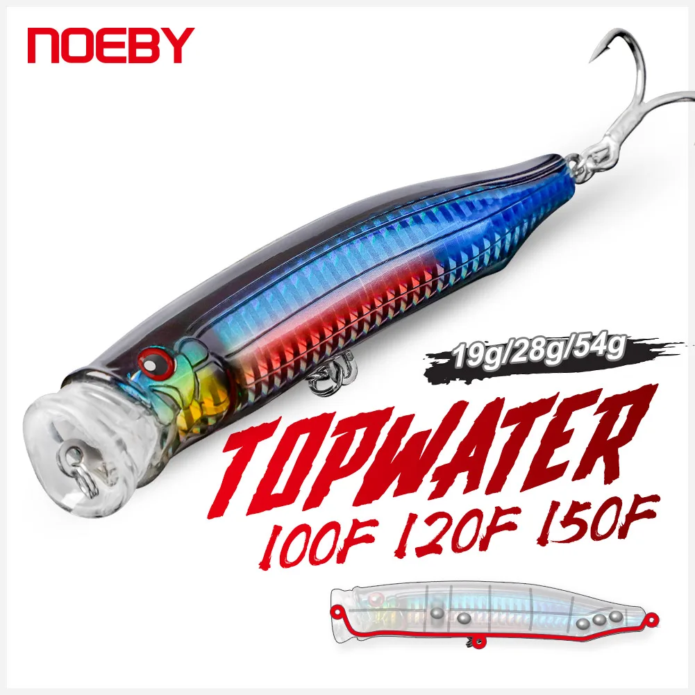 Noeby Popper Feed - Señuelo superficie agua salada