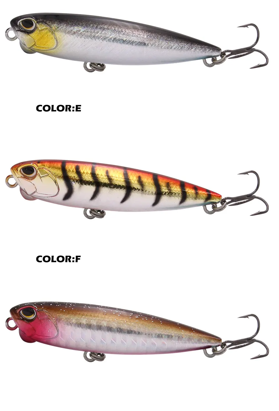 Señuelo TacklePRO montado en caña de pesca