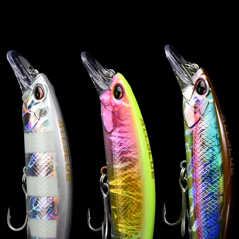 Jerkbait lubina ALLBLUE SPRINT 100SW hundimiento agua salada - imagen 4