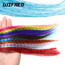 Material Atar Moscas Cola Buck Zebra – Pelo sintético para lucio