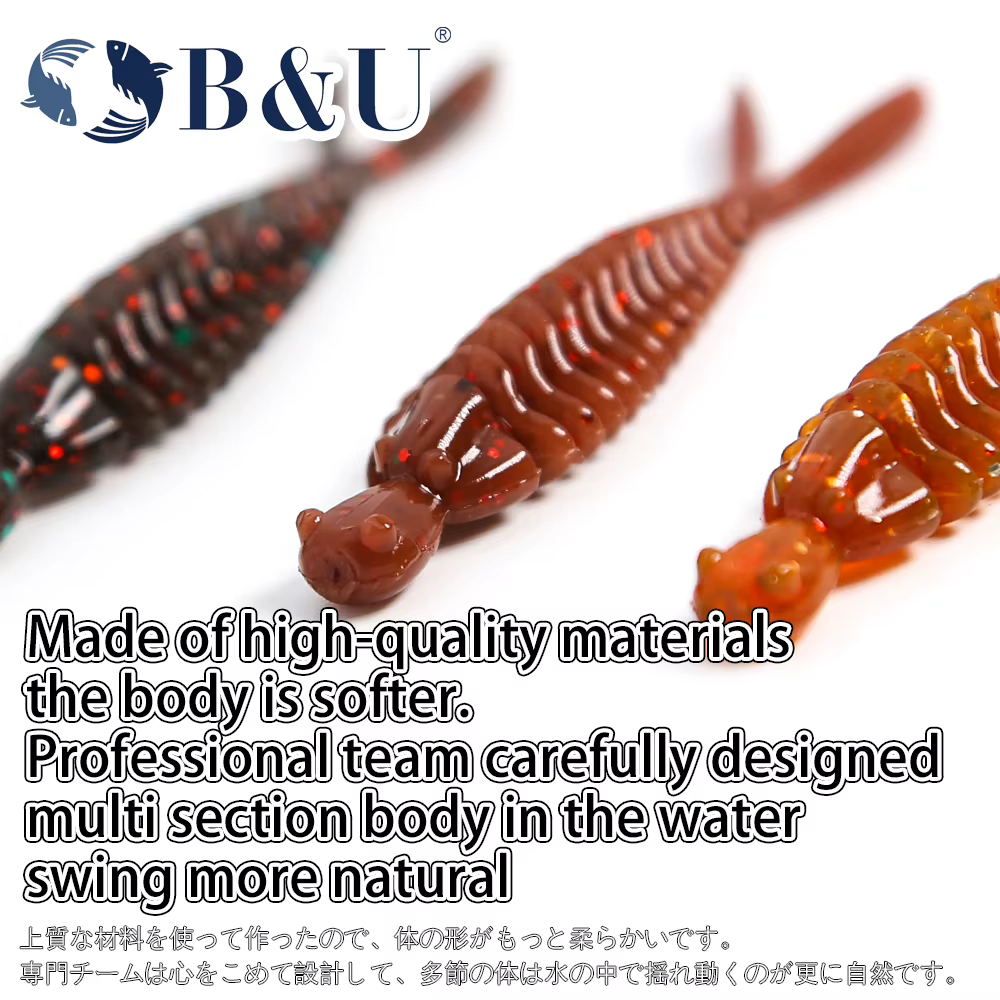 B&U Swimbait para lucio – Señuelo depredador