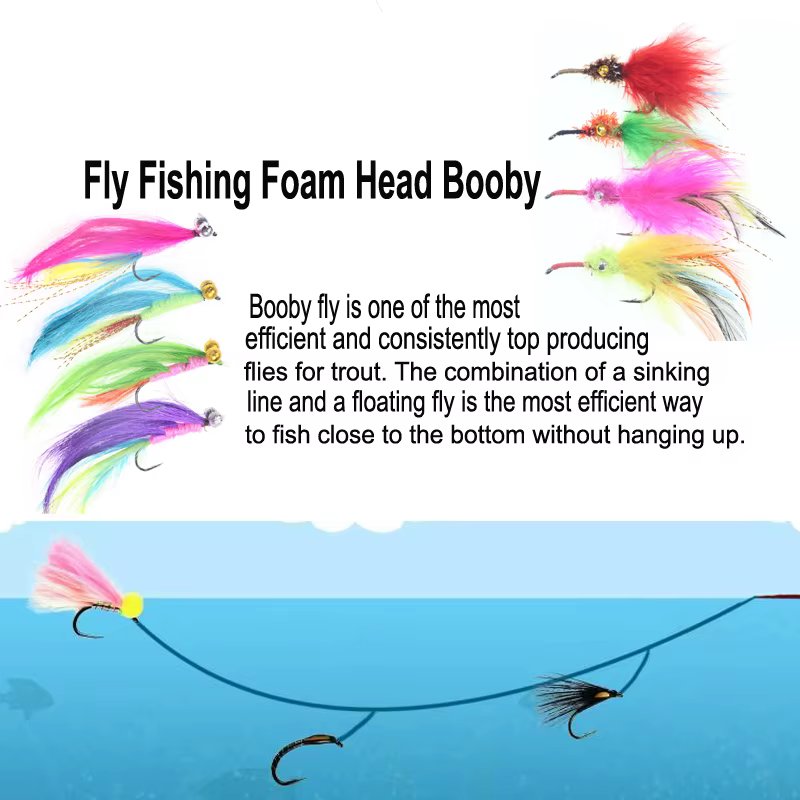 Booby Fly cabeza de espuma - variedad de colores